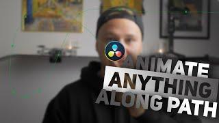 Animate ANYTHING Along A Path // DaVinci Resolve 17