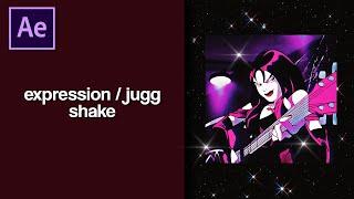 expression/jugg shake | after effects tutorial