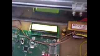 Security system using ARM 7