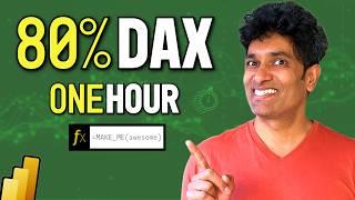 Learn 80% of DAX in an Hour (with FREE sample file)