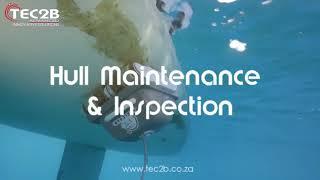 Underwater Drone Hull Cleaning & Inspection - Keelcrab from Tec2B South Africa