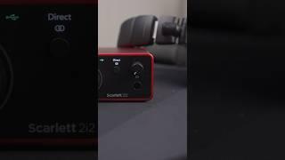 Focusrite Scarlett 2i2 - Great for YouTube!