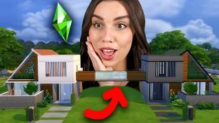 Building a Bridge between TWO houses in The Sims 4!