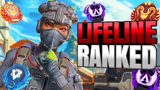 High Level Lifeline Ranked Gameplay - Apex Legends (No Commentary)