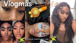 VLOGMAS DAYS 18 & 19 | A  Jamaican maintenance day! | Shamdon got a new look + more | Petite-Sue TV