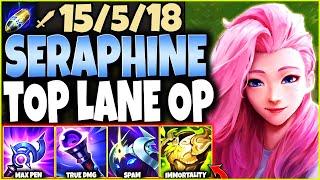 Seraphine is a Support? THINK AGAIN! Meet Seraphine Top Lane Season 12 Build  LoL Sera s12 Gameplay