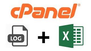 How To Download cPanel Raw Access Log Files & Use With Excel