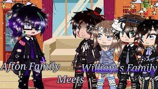 William's Family meets Afton Family || FNaF || Afton Family || *•Black Cat Dragon•*