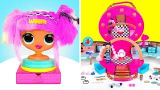 Beauty Salons For Dolls! || UNBOXING Amazing L.O.L. Hair Salons