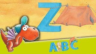 Der kleine Drache Kokosnuss und die Buchstaben: Z  – Alphabet lernen – Lernvideo für Kinder