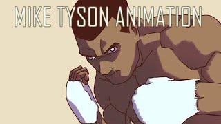 Mike Tyson rotoscope animation