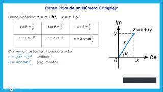 Forma Polar - Trigonométrica y Exponencial de un número complejo