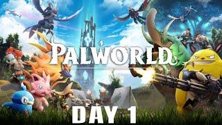 PALWORLD Lets Play  Day 1