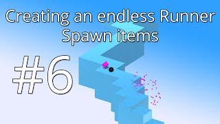 6. Unity 5 tutorial: Simple Endless Runner - Spawn items