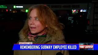 Honoring murdered Subway employee