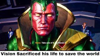 Vision Sacrificed his life to save the world