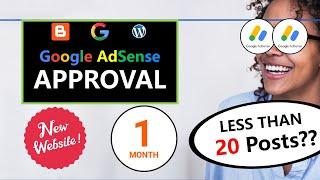 Google AdSense Tutorial : 8 Tips on How to get Google AdSense Approval for Blogger site Fast in 2022