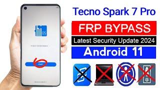 Tecno spark 7 pro (KF8)Frp bypass | New trick 2024 | All Tecno Frp remove New Method 2024 Without Pc