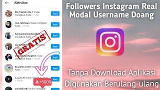 [no login] Cara Menambah Followers Instagram Gratis Sepuasnya Tanpa Akun Tumbal !!