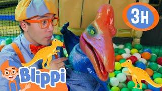 Blippi and the Baby Dinos: Fun at the Pterodactyl's Nest! || Cartoons For Kids | Popular video