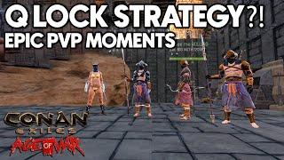 Official PvP Action Montage – Is Darkcat Using Q Lock? | Conan Exiles PvP Highlights