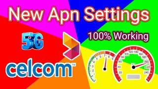 New Apn Settings For Celcom 2024 || How to increase Data 5G Speed #youtubevideo