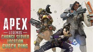 How to change Server location | Check Ping | Apex Legends