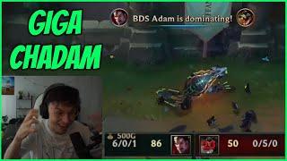 GIGACHADAM Terrorising Enemy Top Laner At Worlds 2023