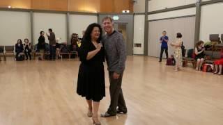 Nora & Ed Tango Lesson Demo 2017 Feb 2