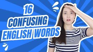 16 confusing English words - fun or funny? | borrow or lend? | remember or remind? | bring or take?