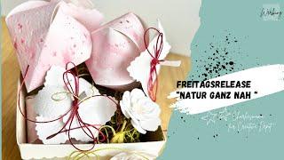 Freitagsrelease bei Creative Depot „Natur ganz nah“ | Projektliebe „Garnspender“ | Erdbeerbox/blüte