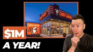 How much Little Caesars Franchise Owners Make ($1M a year)