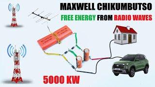 Maxwell Chikumbutso - 5000 KW FREE ENERGY from RADIO WAVES | 100% Working Model DIY