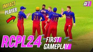 Real Cricket 24 RCPL24 First Gameplay & Review | Impact Player ?