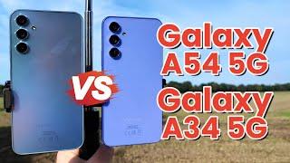 Galaxy A54 5G vs Galaxy A34 5G Camera Comparison 4K UHD Video & Photo