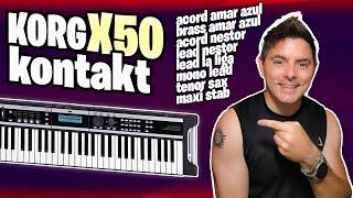 SAMPLES KONTAKT |  KORG X50 (CUMBIA)  Gratis