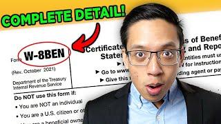 W-8ben Form | How to Fill W-8ben Form (2023 Guide)