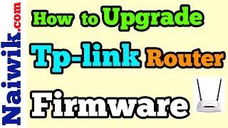 How to upgrade Firmware version of Tp-Link wireless Router || TL-WR841N