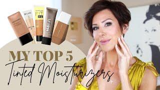 The BEST Tinted Moisturizers for Dry, Mature Skin | Drugstore Gets Great Reviews! | Dominique Sachse