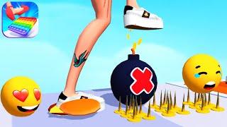 TIPPY TOE 3D ‍ Gameplay All Levels Walkthrough iOS, Android New Game Update Mobile Game Fun