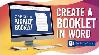 How to Create a Booklet in Microsoft Word | Complete MS Word Booklet Tutorial