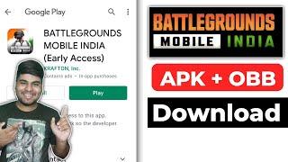 Battleground Mobile India Download Link Apk & obb File