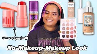 Testing New Makeup- Sydney Grace Unveiled, Covergirl Simply Ageless Foundation, Milk Makeup Stain E6