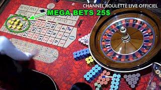 WATCH MEGA BETS 25$ IN TABLE IN CASINO LAS VEGAS OF 09/07/2024