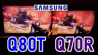 SAMSUNG Q80T (2020) vs Q70R (2019): Smart TVs QLED 2020 vs 2019 for this 2021