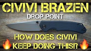 Civivi Brazen Drop Point: Full Review!!