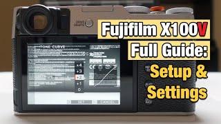 Fujifilm X100V Full Guide: Setup & Settings For Street Photography