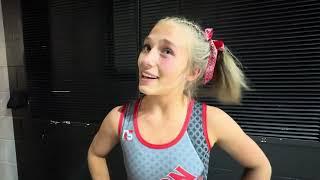 Makennah Craft Into The 2025 State Girls Wrestling Semifinals For Jackson