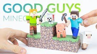 Making MINECRAFT's Good Guys with Polymer Clay