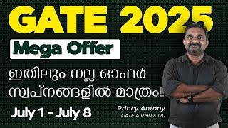 GATE 2025 Mega Offer | July1 - July 8 | Limited Time Offer | BTech Tutor GATE